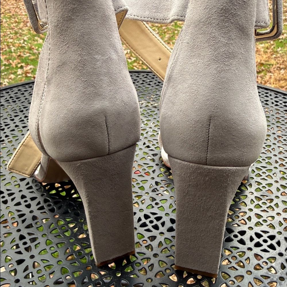 Vince Camuto Women's Grey Heeled Sandals - Picture 8 of 12